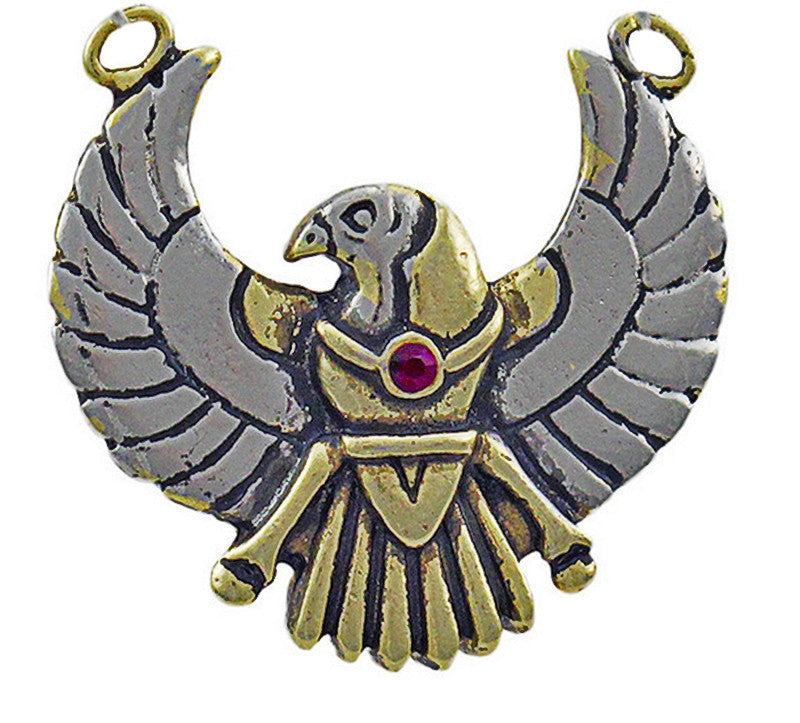 JA15-Horus Amulet for Safety on Journeys (Jewels of Atum Ra) at Enchanted Jewelry & Gifts