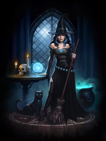 rJR03-Witches Lair Card (Cards - James Ryman) at Enchanted Jewelry & Gifts