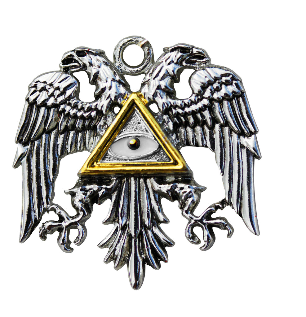 KT06-Byzantine Eagle for Power and Glory (Knights Templar) at Enchanted Jewelry & Gifts