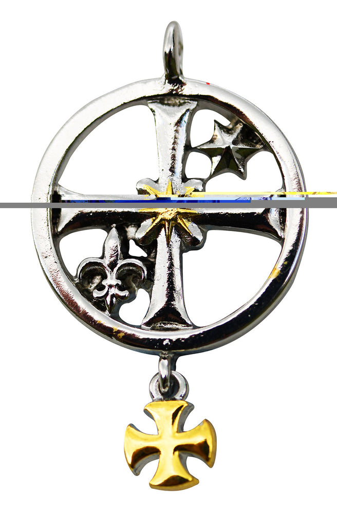 KT07-Rochefort Seal for Good Fortune and Financial Acumen (Knights Templar) at Enchanted Jewelry & Gifts