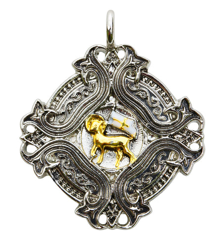 KT08-Agnus Dei for Spiritual Knowledge and Wisdom (Knights Templar) at Enchanted Jewelry & Gifts