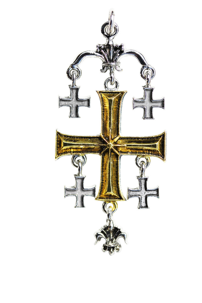 KT09-Jerusalem Cross for the True Seeker of Worldly and Spiritual Riches (Knights Templar) at Enchanted Jewelry & Gifts
