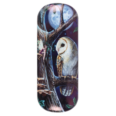 LP470G-Fairy Tales (Barn Owl) Eyeglass Case by Lisa Parker Eyeglass Cases at Enchanted Jewelry & Gifts