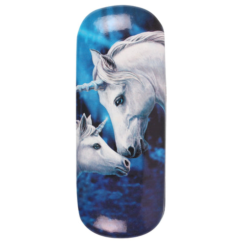 LP039G-Sacred Love (Unicorns) Eyeglass Case by Lisa Parker Eyeglass Cases at Enchanted Jewelry & Gifts
