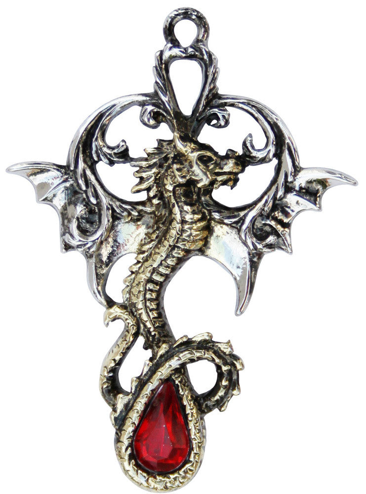 LT02-King Alfred's Dragon for Nobility and Wisdom (Lost Treasures of Albion) at Enchanted Jewelry & Gifts
