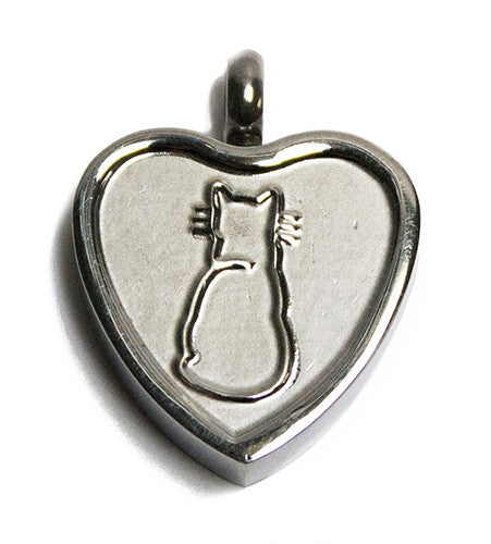 LV11-Purrfect Heart Keepsake Love Vial (Love Vials) at Enchanted Jewelry & Gifts
