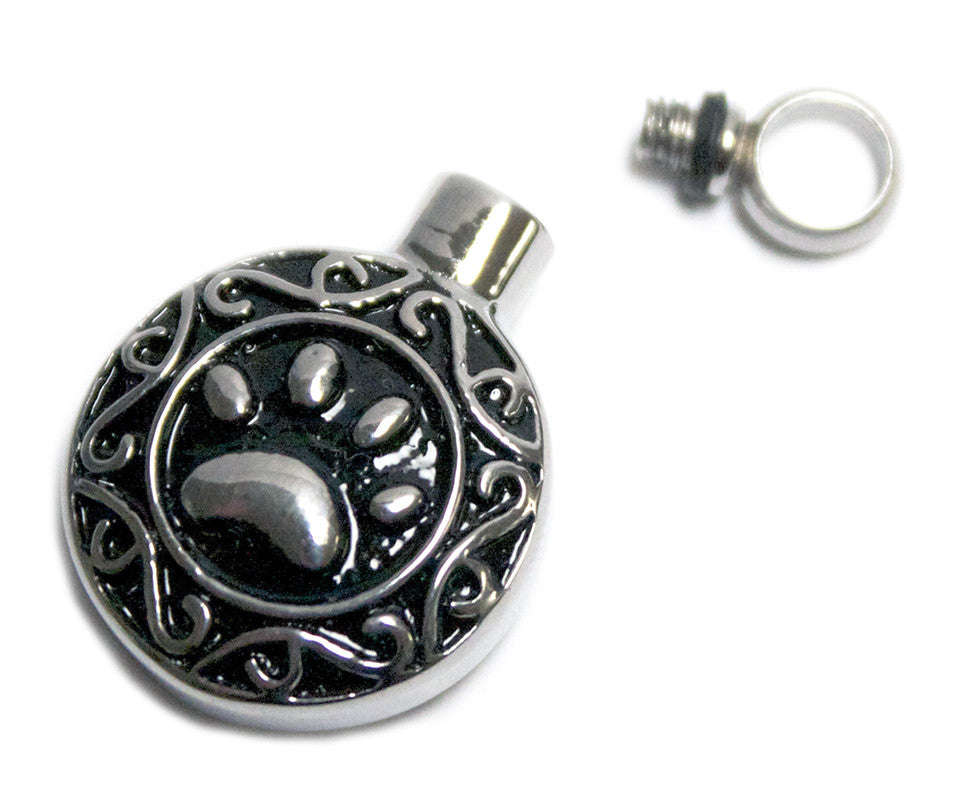 LV15-Celtic Paw Keepsake Love Vial (Love Vials) at Enchanted Jewelry & Gifts