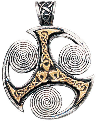 NLMC04-Triskilian Pendant for Progress (Nordic Lights) at Enchanted Jewelry & Gifts