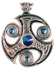 NLMD05-Jewelled Trefot Pendant for Creating Opportunities (Nordic Lights) at Enchanted Jewelry & Gifts