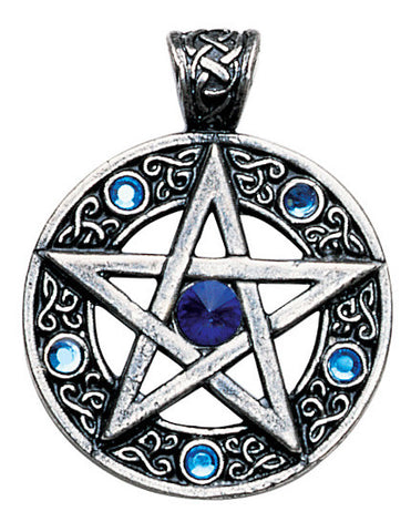 NLMD13-Celtic Pentagram for Willpower and Success (Nordic Lights) at Enchanted Jewelry & Gifts