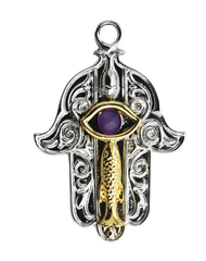 MK10-Hand of Khamsa - Luck & Protection (Mystic Kabbalah) at Enchanted Jewelry & Gifts