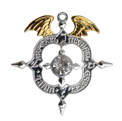 MK8-Winged Archangel Shield - Mindfulness (Mystic Kabbalah) at Enchanted Jewelry & Gifts
