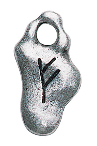 R1-Feoh Charm for Wealth and Good Fortune (Rune Charms) at Enchanted Jewelry & Gifts