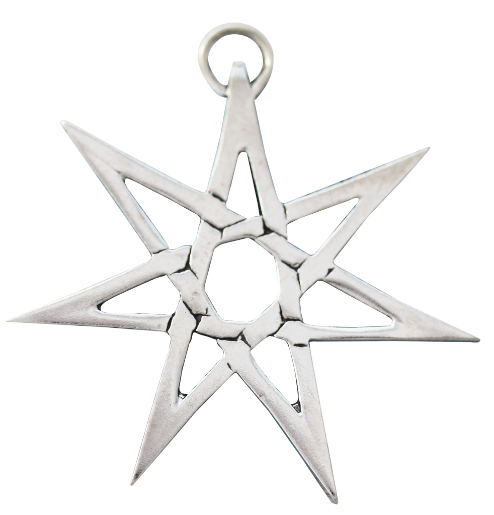 SCP03-Heptagram for Protection from Hidden Danger (Sigils of the Craft) at Enchanted Jewelry & Gifts