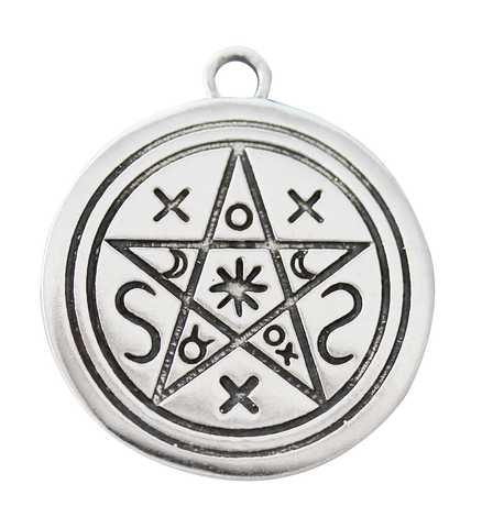 SCP10-Pentacle of Shadows for Contact with Earth & Spirit (Sigils of the Craft) at Enchanted Jewelry & Gifts