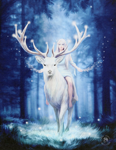 Fantasy Forest Canvas Print by Anne Stokes