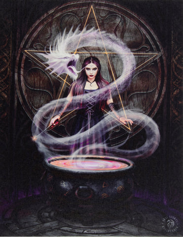 The Summoning Canvas Print by Anne Stokes