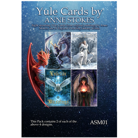 Anne Stokes Yule Cards Multipack Set