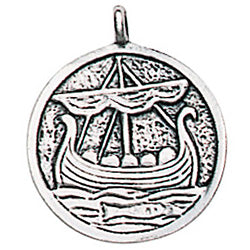 TVP01-Roving Longboat for Protection on the Sea of Life (Trove of Valhalla) at Enchanted Jewelry & Gifts